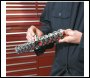 Sealey AK1412 Premier Socket Retaining Rail with 12 Clips 1/4 inch Sq Drive