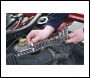 Sealey AK3814 Premier Socket Retaining Rail with 14 Clips 3/8 inch Sq Drive