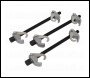 Sealey AK384 Coil Spring Compressor with Safety Hooks 1200kg 3pc
