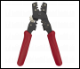 Sealey AK3850 Non-Ratcheting Crimping Tool Insulated/Non-Insulated Terminals