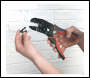 Sealey AK3857 Ratchet Crimping Tool Interchangeable Jaws