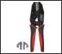 Sealey AK3857 Ratchet Crimping Tool Interchangeable Jaws