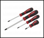 Sealey AK4314 Screwdriver Set 4pc JIS