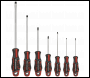 Sealey AK4321 Premier GripMAX® Screwdriver Set 7pc - Red