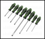 Sealey AK4322HV Premier GripMAX® Screwdriver Set 8pc - Hi-Vis Green