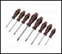 Sealey AK4323 Premier GripMAX® Security TRX-Star* Screwdriver Set 8pc - Red