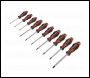 Sealey AK4324 Premier GripMAX® TRX-Star* Screwdriver Set 10pc - Red