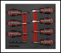Sealey AK4371 Premier GripMAX® Stubby Screwdriver Set 17pc