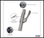 Sealey AK452 Single Handle Grease Gun Coupler