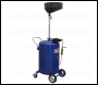 Sealey AK458DX Mobile Oil Drainer 110L Air Discharge