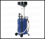 Sealey AK459DX Mobile Oil Drainer with Probes 90L Air Discharge