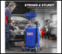 Sealey AK459DX Air Discharge Mobile Oil Drainer with Probes 90L