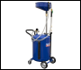 Sealey AK459DX Air Discharge Mobile Oil Drainer with Probes 90L