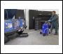 Sealey AK462DX Cantilever Air Discharge Mobile Oil Drainer with Probes 80L