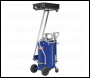 Sealey AK462DX Mobile Oil Drainer with Probes 80L Cantilever Air Discharge