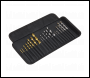 Sealey AK4720 1/4 inch Hex Shank Assorted Drill Bit Set 20pc