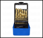 Sealey AK4725 HSS Fully Ground Drill Bit Set 25pc - DIN 338