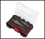 Sealey AK4733 Premier Straight Flute HSS Cobalt Step Drill Bit Set 3pc