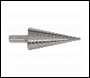 Sealey AK4745 Double Flute HSS 4341 Step Drill Bit 4-30mm