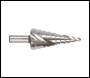 Sealey AK4747 Spiral Flute HSS 4341 Step Drill Bit 4-22mm