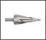 Sealey AK4748 Spiral Flute HSS 4341 Step Drill Bit 4-30mm