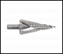 Sealey AK4748 Double Spiral HSS 4341 Step Drill Bit 4-30mm