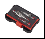 Sealey AK4749 Spiral Flute HSS 4341 Step Drill Bit Set 3pc