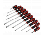 Sealey AK4933 Screwdriver Set 11pc Hammer-Thru