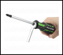 Sealey AK4940HV Premier Hammer-Thru Screwdriver Set 6pc - Hi-Vis Green