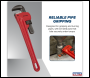 Sealey AK5104 Premier Cast Steel Pipe Wrench European Pattern 350mm