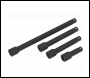 Sealey AK5513 Impact Extension Bar Set 4pc 1/2 inch Sq Drive