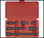 Sealey AK5514 Premier Impact Adaptor & Extension Bar Set 1/2 inch Sq Drive 6pc