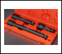 Sealey AK5515 Premier Impact Extension Bar Set 3/4 inch Sq Drive 3pc