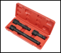 Sealey AK5515 Premier Impact Extension Bar Set 3/4 inch Sq Drive 3pc