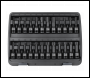 Sealey AK56000 Premier Hex/TRX-Star*/Spline Impact Socket Bit Set 1/2 inch Sq Drive 24pc