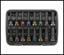 Sealey AK56005 Premier Hex & TRX-Star* Impact Socket Bit Set 1/2 inch Sq Drive 16pc
