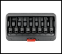 Sealey AK5604 Premier Spline Impact Socket Bit Set 1/2 inch Sq Drive 8pc