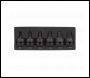 Sealey AK5608 Premier Spline Impact Socket Bit Set 1/2 inch Sq Drive 6pc