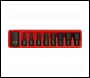 Sealey AK5609 Premier Hex Impact Bit & Holder Set 1/2 inch Sq Drive 9pc