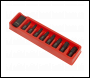 Sealey AK5610 Premier TRX-Star* Impact Bit & Holder Set 1/2 inch Sq Drive 9pc