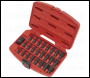 Sealey AK5612 Premier TRX-Star*/Hex/Spline Impact Bit Set 1/2 inch Sq Drive 25pc