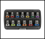 Sealey AK56160M Lock-On™ Impact Socket Set 1/2 inch Sq Drive 13pc 6pt Metric