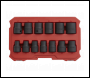 Sealey AK5616M Premier Lock-On™ Impact Socket Set 1/2 inch Sq Drive 13pc
