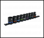 Sealey AK5618M Premier Impact Socket Set 1/2 inch Sq Drive 9pc