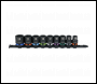 Sealey AK5618M Premier Impact Socket Set 1/2 inch Sq Drive 9pc - REFURBISHED - GRADE A