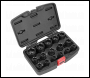 Sealey AK5624M Premier Impact Socket Set 1/2 inch Sq Drive 16pc