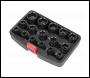 Sealey AK5624M Premier Impact Socket Set 1/2 inch Sq Drive 16pc
