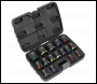 Sealey AK5625M Premier Impact Socket Set 1/2 inch Sq Drive 16pc