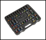 Sealey AK5636M Lock-On™ Standard & Deep Impact Socket Set 34pc 1/2 inch Sq Drive 6pt Metric