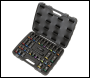 Sealey AK5636M Lock-On™ Standard & Deep Impact Socket Set 34pc 1/2 inch Sq Drive 6pt Metric